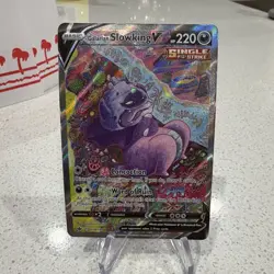 Pokemon Galarian Slowking V 179/198 220 HP Full Art Holo Ultra Rare - Image 1