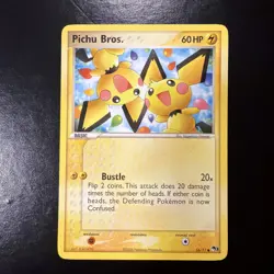 2006 Pokemon PICHU BROS. #16/17 POP Series 3 Unlimited Common English - Image 1