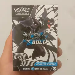 Pokemon TCG Scarlet & Violet Black Bolt Booster Bundle - SEALED - Image 1