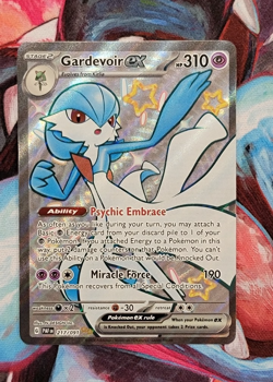 Pokemon TCG Gardevoir ex 217/091 Shiny Ultra Rare – Paldean Fates Pack Fresh NM - Image 1
