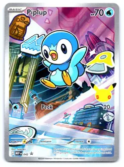 Piplup Pokemon Promo ME: Mega Evolution Promo 042 - Image 1