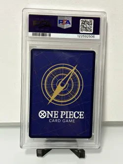 2024 One Piece Two Legends Silvers Rayleigh PSA 9 Secret Rare - Image 2