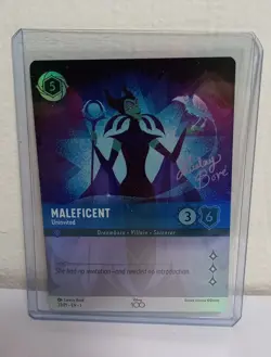 Disney 100 Lorcana Maleficent Collectors Edition Floodborn Promo 22/P1 NM - Image 1