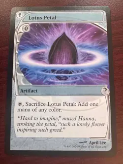 Lotus Petal (Future Sight) Mystery Booster 2 Regular - NM - Image 1