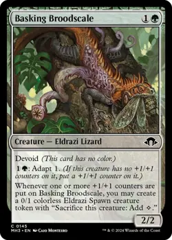 FOIL Basking Broodscale Modern Horizons 3 NM 145 - Image 1