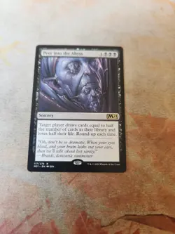 Peer Into The Abyss Core Set 2021 MTG LP - Image 1