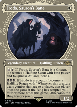 Frodo, Sauron's Bane (Showcase) FOIL LOTR: Tales of Middle-earth NM - Image 1