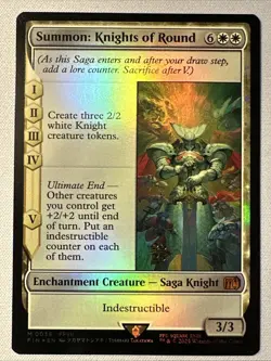 MTG / Summon: Knights of Round / PRE / #36 / FOIL / Mythic / NM - Image 1