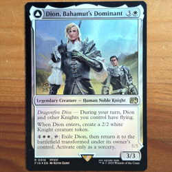 Dion, Bahamut's Dominant - Prerelease Foil Promo - Final Fantasy XVI MTG FF16 - Image 1