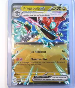 Pokemon TCG Twilight Masquerade Dragapult EX 130/167 Near Mint - Image 1