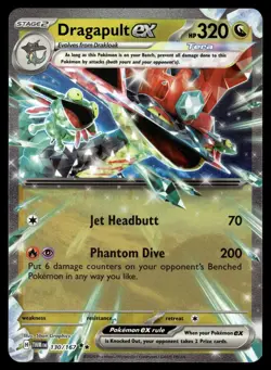 Dragapult ex 130/167 Double Rare Twilight Masquerade Pokemon Near Mint - Image 1