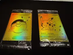 Pokemon Pikachu SWSH145 & Poke Ball SWSH146 Sealed Promos - Image 1