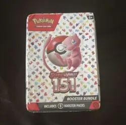 Pokemon TCG Scarlet & Violet 151 Booster Bundle Box 6 Packs English 2023 - Image 1