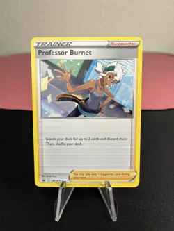 Professor Burnet SWSH167 Sword & Shield Pokemon Black Star Promo Card - NM - Image 1