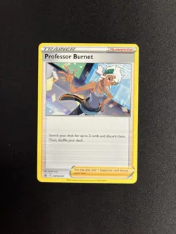 Professor Burnet SWSH167 Sword & Shield Pokemon Black Star Promo Card - NM - Image 3