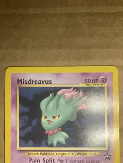 Misdreavus Pokemon Card WoTC Promo 39 DMG - Image 3