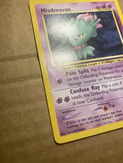 Misdreavus Pokemon Card WoTC Promo 39 DMG - Image 5
