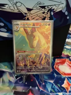 The Pokemon Company Rapidash 189/182 SV10 Destined Rivals Full Art Holo IR - Image 1