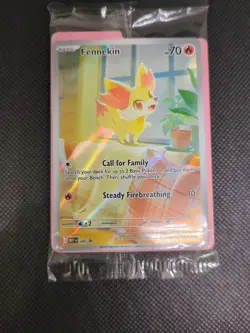 Fennekin - 080 - ME: Mega Evolution Promo (MEP) Pokemon Card SEALED - Image 1