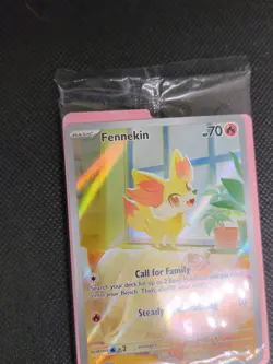 Fennekin - 080 - ME: Mega Evolution Promo (MEP) Pokemon Card SEALED - Image 3