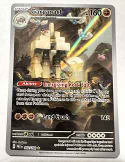 Pokemon TCG Garganacl 202/182 Paradox Rift Illustration Rare - Image 1