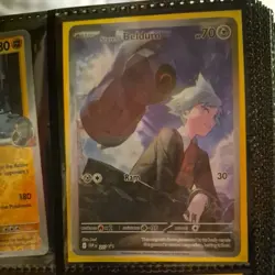 Pokemon TCG Steven's Beldum 207 SV Scarlet & Violet Promo Full Art Holo - Image 1