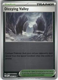 Dizzying Valley 088/094 Uncommon Phantasmal Flames Pokemon Reverse Holo NM - Image 1