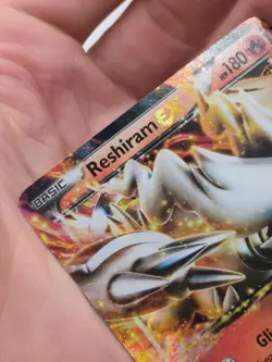 Pokemon Reshiram EX Ultra Rare Holo Legendary Treasures 29/113 180 - Image 3