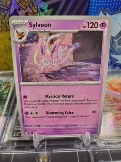 Sylveon 022/064 Common NM Pokemon TCG Scarlet & Violet Shrouded Fable - Image 1