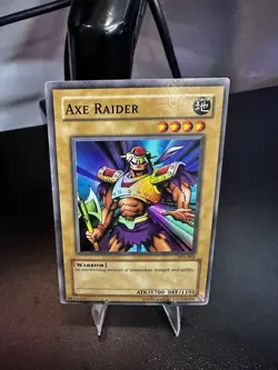 YU-GI-OH Axe Raider TP1-E002 Super Rare VLP - Image 1