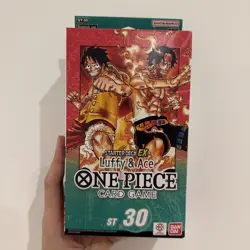 One Piece Card Game: Starter Deck (ST-30)-English-Luffy & Ace - SEALED BRAND NEW - Image 1