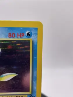 Lapras 10/62 Pokemon Fossil Unlimited Holo Rare Card WOTC Crease - Image 3