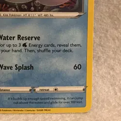 Mantine SWSH026 SWSH: Sword & Shield Promo Cards Holo. NM. - Image 4