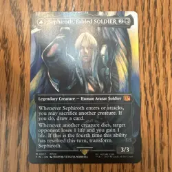 Sephiroth, Fabled SOLDIER (0317) (Borderless) Final Fantasy Non-Foil - Image 1