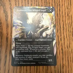 Sephiroth, Fabled SOLDIER (0317) (Borderless) Final Fantasy Non-Foil - Image 2