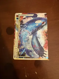 Kyogre & Groudon Legend (Top) 87/90 Undaunted Holo,English pokemon card - Image 1