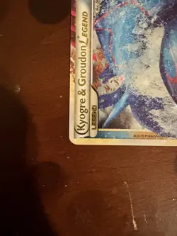 Kyogre & Groudon Legend (Top) 87/90 Undaunted Holo,English pokemon card - Image 5