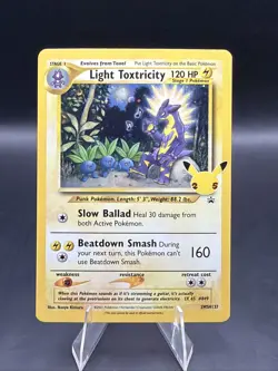 Light Toxtricity SWSH137 SWSH: Sword & Shield Promo Cards Holo - Image 1