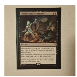 Wizards of the Coast Incarnation Technique Rare Black Sorcery 041/081 - Image 1