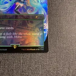 Harmonize - NM RAINBOW FOIL - Secret Lair x Hatsune Miku 1596 - MTG magic - Image 4