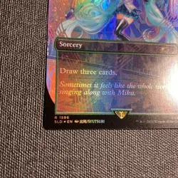 Harmonize - NM RAINBOW FOIL - Secret Lair x Hatsune Miku 1596 - MTG magic - Image 5
