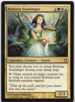 Rubinia Soulsinger - Commander 2013 - Rare - Magic: The Gathering - Image 1
