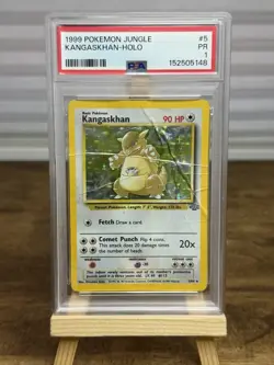 PSA 1 Kangaskhan Jungle Holo Foil Rare #5 Unlimited 1999 Pokemon WoTC PR - Image 1