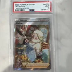 2023 POKEMON SWORD & SHIELD CROWN ZENITH #GG64 FULL ART/MELONY PSA 9 - Image 1