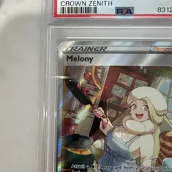 2023 POKEMON SWORD & SHIELD CROWN ZENITH #GG64 FULL ART/MELONY PSA 9 - Image 2