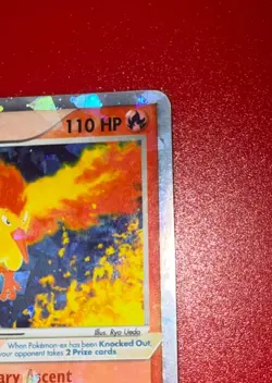 Pokemon EX Fire Red & Leaf Green Moltres EX Holo Rare 115/112 MP - Image 3