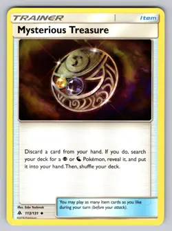 Mysterious Treasure 113/131 Uncommon Forbidden Light Pokemon Lightly Played - Image 1