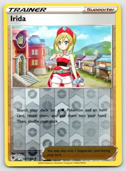 Irida 147/189 Astral Radiance Reverse Holo Pokemon NM - Image 1
