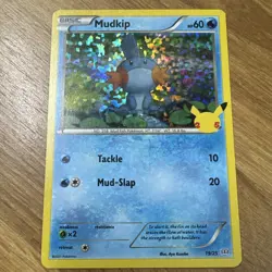 Pokemon TCG McDonald's 25th Anniversary Celebrations Mudkip Holo Card 19/25 NM - Image 1
