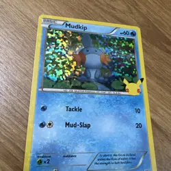 Pokemon TCG McDonald's 25th Anniversary Celebrations Mudkip Holo Card 19/25 NM - Image 3